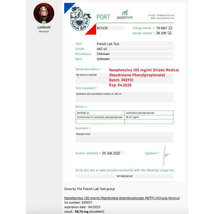 Driada Medical NPP