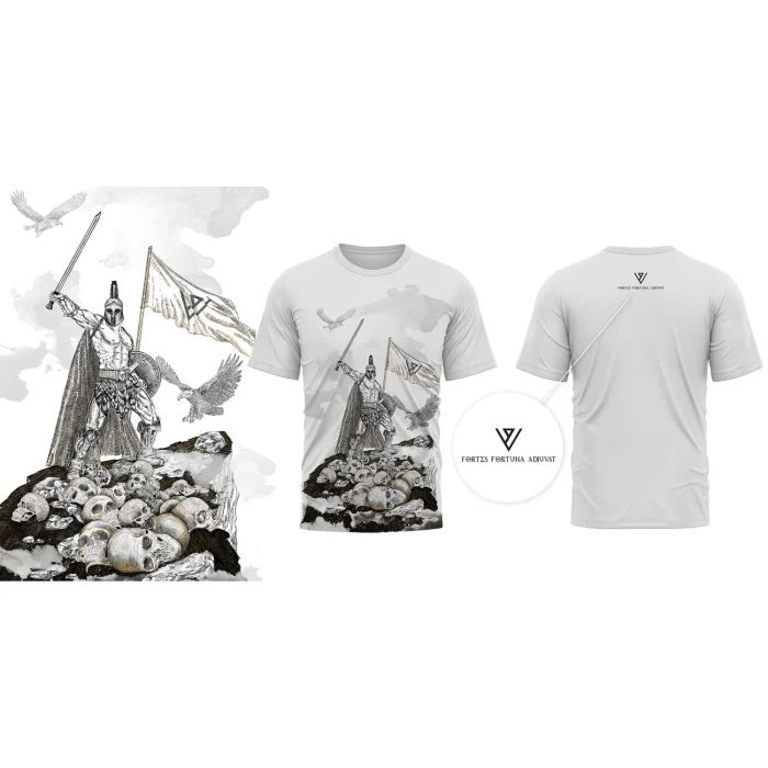 T-Shirt - Fortes Fortuna Adiuvat (Size: XL) Driada Medical - Image 2