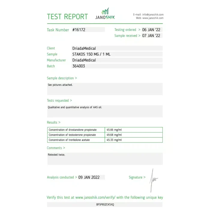 Driada Medical Stakos